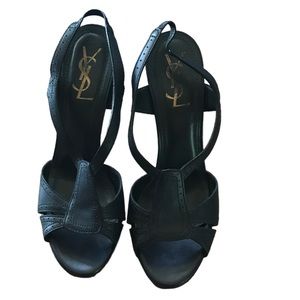 YSL Tribute Leather Sandals
